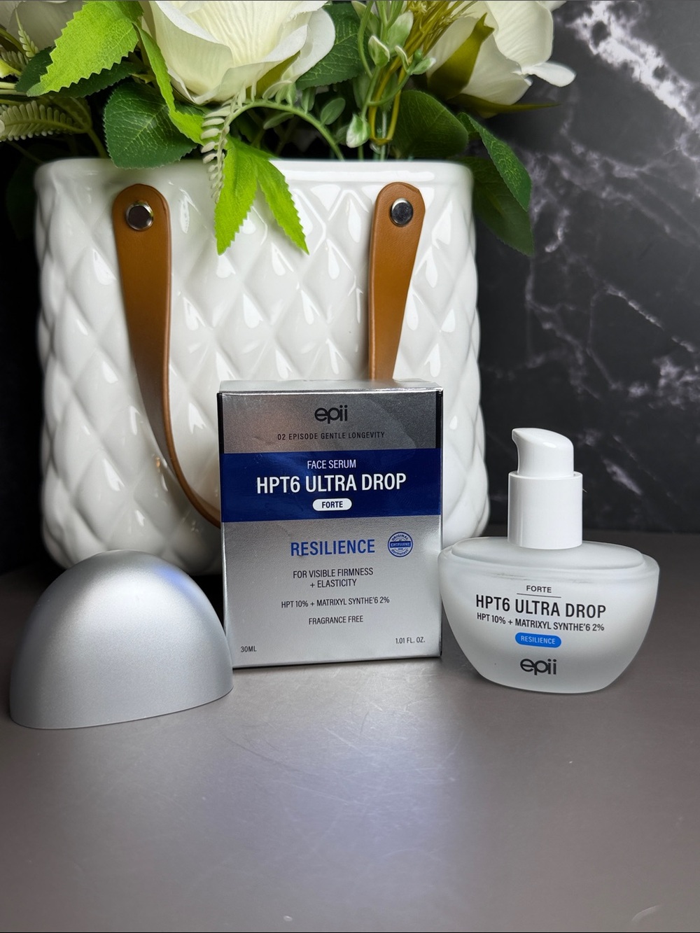 HPT6 Ultra Drop Resilience Face Serum — White